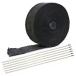 RISE CORPORATIONlaiz корпорация muffler Vantage длина :10M / ширина :50mm цвет : черный muffler 