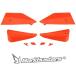 Barkbusters Burke Buster zSpare Part - SABRE Deflector & Plug Set цвет : orange прочее защита рук опция * ремонт детали руль вокруг детали 