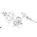 HRC H a-rusi-BEARING,BALL RADIAL 6202UU NSF250R HONDA Honda колесо подшипник колесо относящийся подвеска 