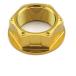 PRO BOLT Pro болт фланец верх yoke гайка ( открытый ) цвет : Gold HONDA Honda YAMAHA Yamaha вынос руля гайка * вынос руля болт руль 