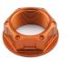 PRO BOLT Pro болт фланец верх yoke гайка ( открытый ) цвет : orange HONDA Honda YAMAHA Yamaha вынос руля гайка * вынос руля болт руль 