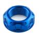 PRO BOLT Pro болт верх yoke гайка цвет : голубой KAWASAKI Kawasaki TRIUMPH Triumph вынос руля гайка * вынос руля болт руль вокруг детали руль 