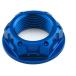 PRO BOLT Pro болт верх yoke гайка цвет : голубой HONDA Honda KAWASAKI Kawasaki SUZUKI Suzuki вынос руля гайка * вынос руля болт руль вокруг детали 