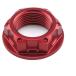 PRO BOLT Pro болт верх yoke гайка цвет : красный HONDA Honda KAWASAKI Kawasaki SUZUKI Suzuki вынос руля гайка * вынос руля болт руль вокруг детали 