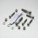 PRO BOLT Pro болт защита рук крепление болт комплект цвет : натуральный titanium 690 SMC-R KTM прочее защита рук опция * ремонт детали руль 