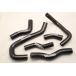 T2 Racing T2 рейсинг силикон радиатор шланг [ полный комплект ] цвет : черный NSR250R HONDA Honda радиатор охлаждающий относящийся двигатель 