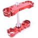 Ride Engineering ride инженер кольцо Triple зажим комплект офсет | цвет :23.5mm| красный CRF250RX CRF250R CRF450RWE CRF450RX CRF450R
