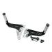 REVOLUTION Revolution Rear Foot Pegs Bracket Set CT-125 COLOR:Silver CT125 HONDA Honda двойная подножка * тандем держатель подножка подвеска 