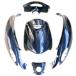 PFPpi-efpi- экстерьер 5 позиций комплект цвет : черный Jog Deluxe маленький Jog ZR YAMAHA Yamaha полный обтекатель * экстерьер комплект обтекатель относящийся экстерьер 