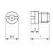 SP Takegawa SPtake сторона KEIHIN PB16/18,PC18/20*TC20 CVK20/DENI18 для main jet #115( маленький ) main jet всасывающий относящийся двигатель 