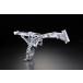 G-Craftji- craft aluminium billet рама GC-017 болт часть Φ12 specification : нет ( стандарт ) / отделка : серебряный анодированный алюминий отделка ( стандарт ) Gorilla Monkey рама 