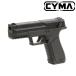 [ подведение счетов распродажа!]CYMA G-Style MOSFET электрический рука gun BK[ журнал & аккумулятор * зарядное устройство в комплекте ]