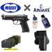 [ Tokyo Marui ×AMOMAX комплект ] Tokyo Marui газ свободный затвор M92F милитари модель [ соответствует ho ru Star & газ рука gun опция имеется ]