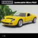 1/34 Lamborghini / Miura /P400/( желтый )/ gold Smart /KINSMART/ литье под давлением миникар 