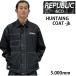 REPUBLIClipa желтохвост k одежда HUNTAING COAT-jacket / черный Denim (2025,24-25) republic&amp;co сноуборд жакет 