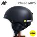 k2 шлем Phase MIPS / BLACK (24-25 2025) лыжи сноуборд шлем dial тип 