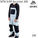 JONES Jones одежда для сноуборда мужской 25-26 bib брюки MTN Surf Recycled BIB-pants / ARCTIC BLUE (2025-2026) JONES одежда 