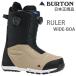  Barton ботинки BURTON Ruler BOA Wide Roo la- боа широкий Fit / BLACK -SUMMIT TAUPE(25-26 2026) сноуборд ботинки 