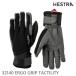 he -тактный la перчатка Ergo Grip Tactility / Black/Dark Grey(32140) 25-26 hestra альпинизм треккинг задний Country лыжи перчатка 