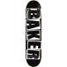 BAKER[ Baker ] скейтборд панель /BRAND LOGO черный белый 8 x31.5 дюймовый панель лента * сервис скейтборд 