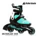  роликовые коньки детский ролик лезвие MICROBLADE 3WD aqua × белый микро лезвие 3WD ROLLERBLADE