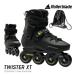  ролик лезвие роликовые коньки взрослый TWISTER XT Black-Lime унисекс twistor XT rollerblade твердый ракушка 