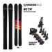 CANDIDE SKIS лыжи 2026 BC 111 (25-26 2026) + 26 маркер (габарит) GRIFFON 13( лыжи крепления комплект ) Япония стандартный товар . покупка 