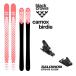blackcrows лыжи Camox Birdie (25-26 2026) + 26 Salomon STRIVE 12( лыжи крепления комплект ) черный черный uz