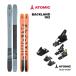  атомный лыжи BACKLAND 102 (25-26 2026) + 26 атомный STRIVE 14 ( лыжи крепления комплект ) atomic Япония стандартный товар 