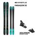 KASTLE Free Ride лыжи PARAGON 93 (25-26 2026) + 26 Salomon STRIVE 14 ( лыжи крепления комплект )ke потертость Япония стандартный товар 