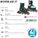 ���[���[�u���[�h �L�b�Y �C�����C���X�P�[�g MICROBLADE XT �u���b�N�~�y�g���[���O���[ �� �}�C�N���u���[�h ROLLERBLADE �q�� �W���j�A �֘A�摜4