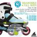 ���[���[�u���[�h �L�b�Y �C�����C���X�P�[�g MICROBLADE XT �u���b�N�~�y�g���[���O���[ �� �}�C�N���u���[�h ROLLERBLADE �q�� �W���j�A �֘A�摜5