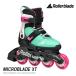 ���[���[�u���[�h �L�b�Y �C�����C���X�P�[�g MICROBLADE XT �u���b�N�~�V�[�O���[�� �}�C�N���u���[�h ROLLERBLADE �q�� �W���j�A