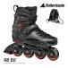  ролик лезвие роликовые коньки взрослый мужской RB 80 Mens Black/Red (07400500741) мужской ROLLERBLADE твердый ракушка 