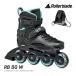 ���[���[�u���[�h �C�����C���X�P�[�g ��l �����p RB 80 Womens Blk/Lt Blu (07400600774) �E�[�}�� ROLLERBLADE �n�[�h�V�F��