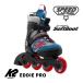  роликовые коньки ребенок K 2 - two EDDIE PRO серый × голубой SK26218800 Eddie Pro Junior Япония стандартный товар письменная гарантия есть 