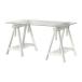 IKEA/ Ikea GLASHOLM/FINNVARD стол, стекло,eg белый 