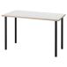 [IKEA/ Ikea / почтовый заказ ]LAGKAPTEN ковер капсулпа тонн / ADILSoti белка стол, белый уголь / черный, 120x60 cm[5](29508404)