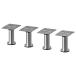 [IKEA/ Ikea / почтовый заказ ]CAPITAkapita ножек, нержавеющая сталь, 8 cm[A](30273032)