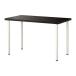 IKEA/ Ikea LINNMON/ADILS стол, черный Brown, белый 