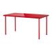 IKEA/ Ikea LINNMON/ADILS стол, высокий блеск красный, красный 