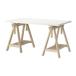 IKEA/ Ikea LINNMON/FINNVARD стол, белый, береза 