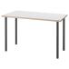 [IKEA/ Ikea / почтовый заказ ]LAGKAPTEN ковер капсулпа тонн / ADILSoti белка стол, белый уголь / темно-серый, 120x60 cm[5](59508407)