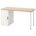 [IKEA/ Ikea / почтовый заказ ]LAGKAPTEN ковер капсулпа тонн / ALEXareks стол, белый stain / дуб style белый, 140x60 cm[4](69521644)