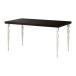 IKEA/ Ikea TORNLIDEN/NIPEN стол, черный Brown, белый 