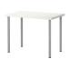IKEA/ Ikea LINNMON/ADILS стол, белый, серебряный цвет 