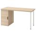 [IKEA/ Ikea / почтовый заказ ]LAGKAPTEN ковер капсулпа тонн / ALEXareks стол, белый stain / дуб style белый, 140x60 cm[4](79521610)