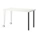 IKEA/ Ikea LINNMON/KRILLE стол, белый, черный 