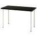 [IKEA/ Ikea / почтовый заказ ]LAGKAPTEN ковер капсулпа тонн / ADILSoti белка стол, черный Brown / белый, 120x60 cm[5](89417019)