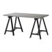 IKEA/ Ikea LINNMON/ODDVALD стол, серый, черный 